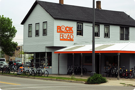 Grand Haven's bike shop on 7th street